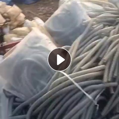 长期出售pu管废料，内有一层pvc废料