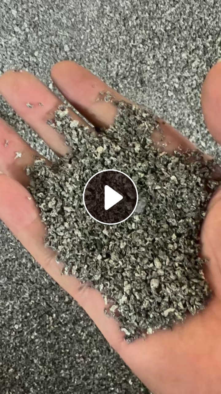 长期出售涂炭铝箔颗粒，挤压专用，出水90，含量95