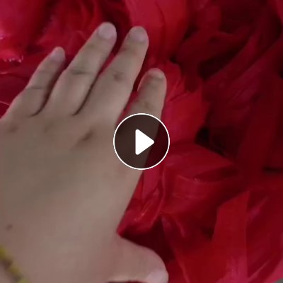 长期出售上了浆的涤纶布条，400米一捆，现货二十几吨