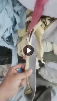 长期出售涤棉,涤纶,带膜,三合一的废布条,可以打绳用,现货有20吨,货在浙江绍兴