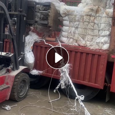 长期出售做绳子用的丙纶废丝，纯丙纶废丝，丙纶丝