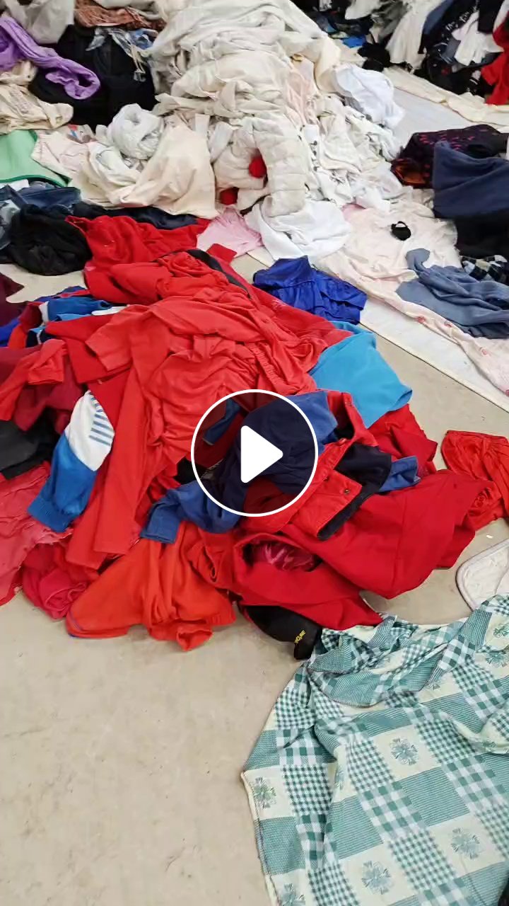 长期出售旧衣服红蓝料，月供30吨左右，货在辽宁庄河