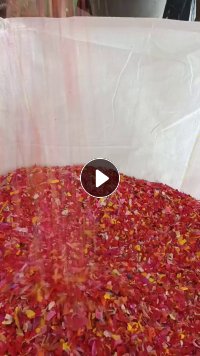 出售分色丙破碎料，蓝绿丙、红黄丙破碎料，过6米+8米两个水池，过摩擦机，甩干机，风选机