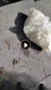 出售装沥青下来的PET边角料，PET膜废料