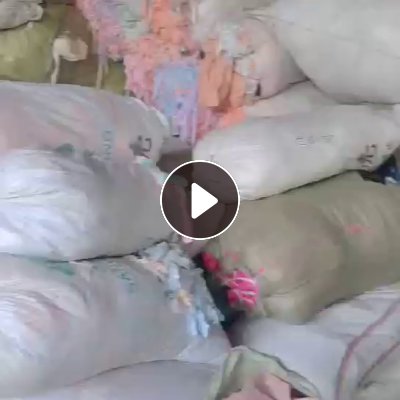 长期出售涤纶废布， 白色  浅色  红色料。现货几十吨， 厂在山东泰安