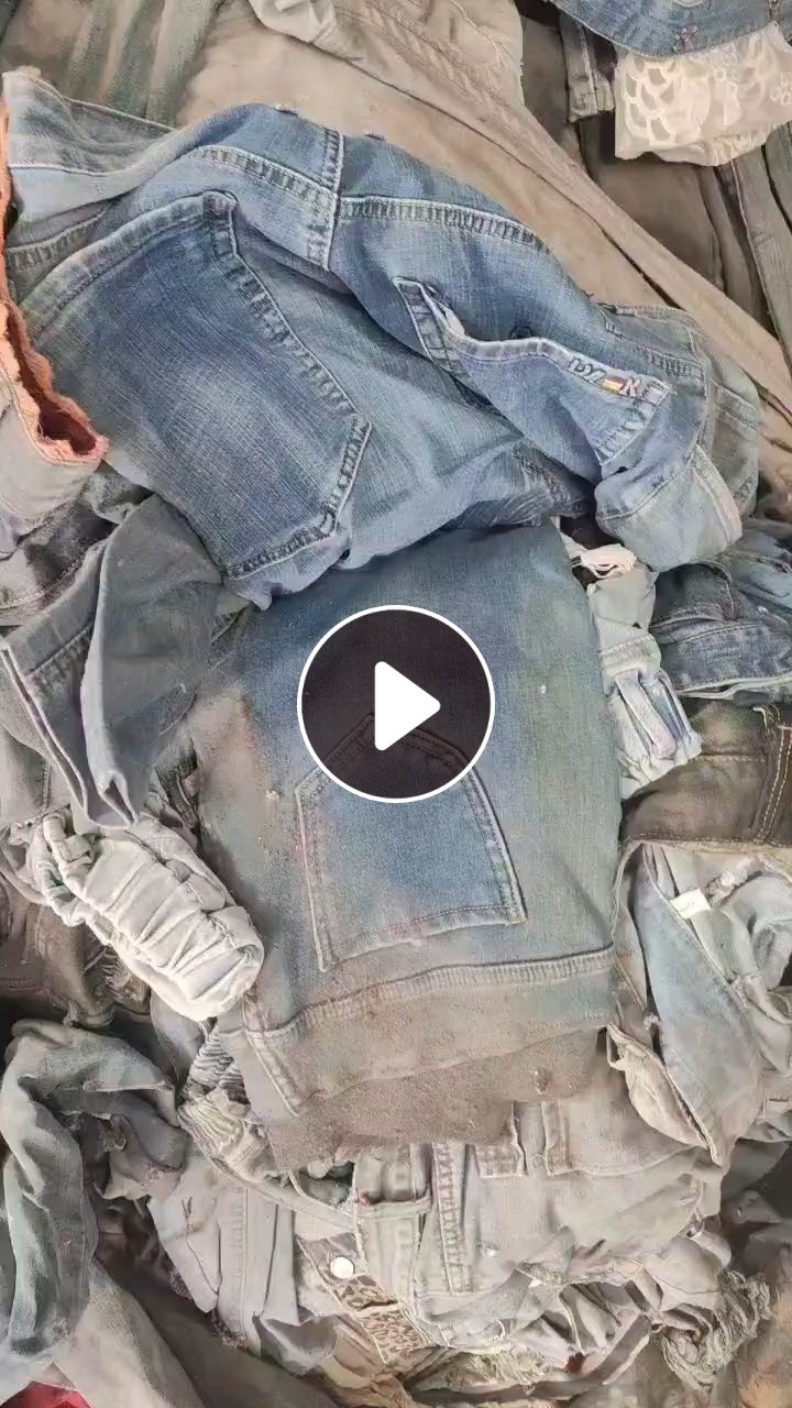 长期出售废旧的牛仔裤，月供8吨左右