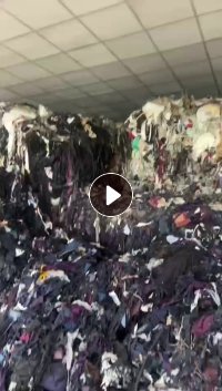 大量出售压包好的黑料，燃烧料，废布料，现货150吨左右