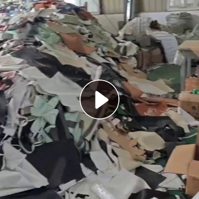 长期出售人造革边角料，桌垫厂下来的，月供10多吨，货在安徽宿州 