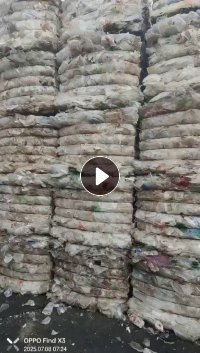 出售PP餐盒压块,现货八十吨,奶茶杯含量5%内