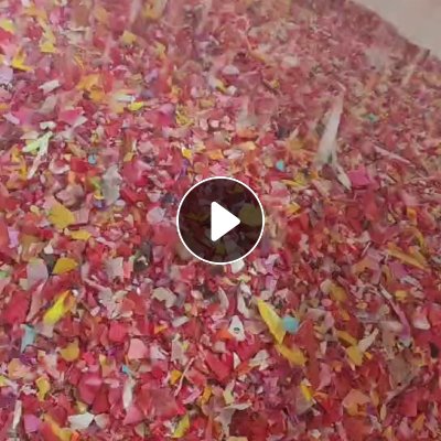 长期出售分色破碎料，红蓝粉，月供300吨