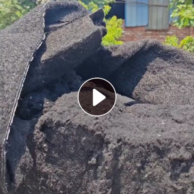 长期出售空调下来破碎好的涤纶无纺布边角料，带点pvc粉末，可开花用，每个月60吨左右