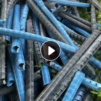 出售PE波纹管毛料，现货6吨，长期有货