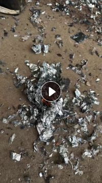 出售电容拆解出来的铝箔