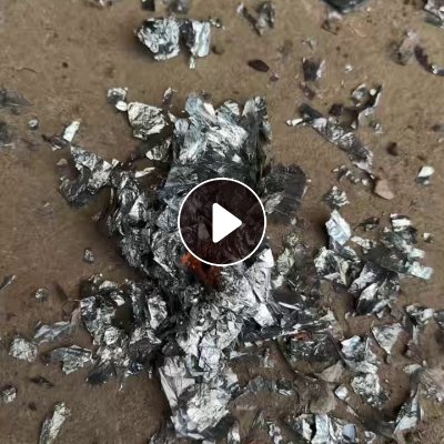 出售电容拆解出来的铝箔