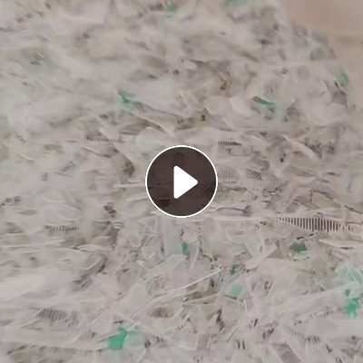 出售针管注射器输液器粉碎料