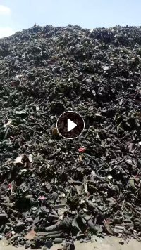 出售钢厂垃圾混合料，一半橡胶