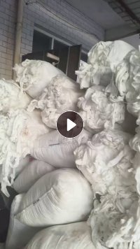 厂家不开毛衣片了，要处理一批白色涤纶毛衣片，现货40吨左右，货在河北邢台