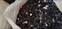 出售摩配黑丙破碎料，过盐水，清洗甩干
