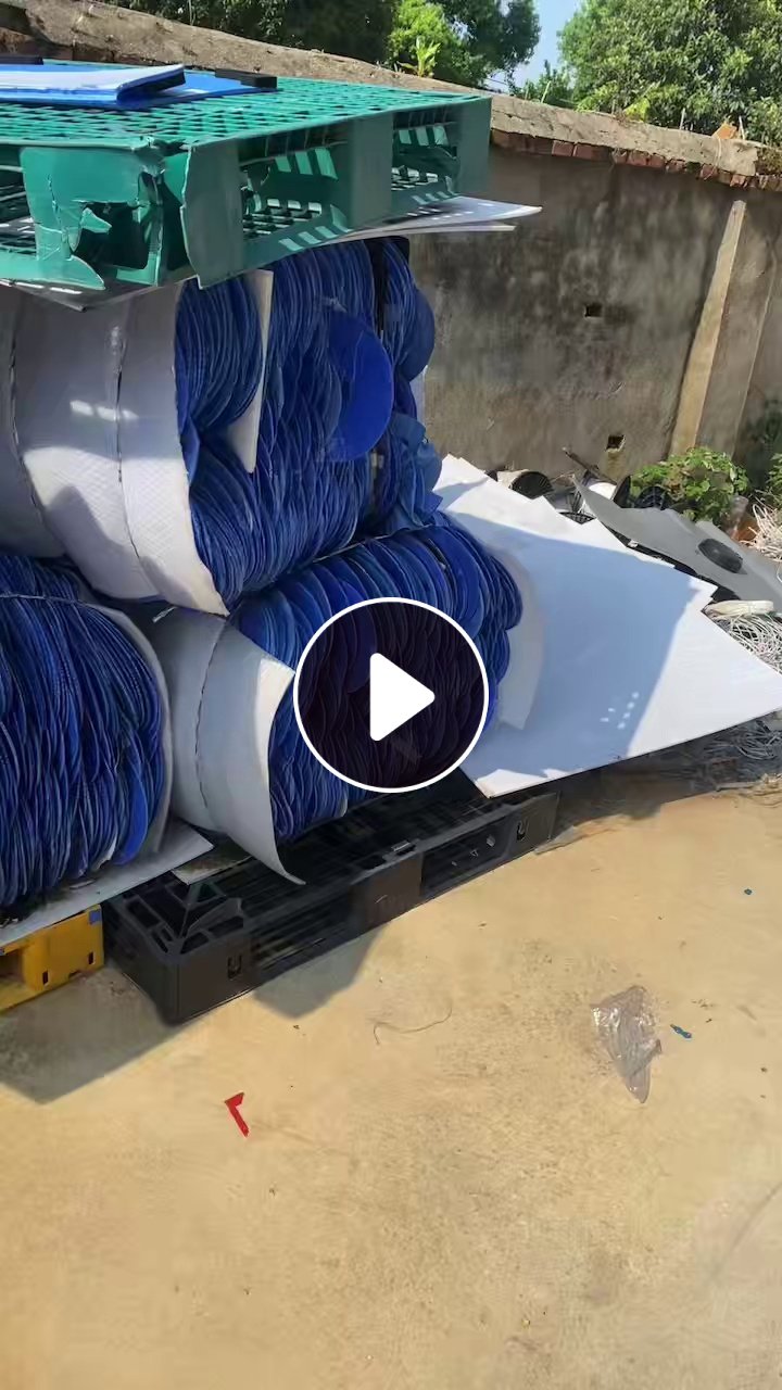 出售全漂PP空心板废料，不含钙，现货18吨左右