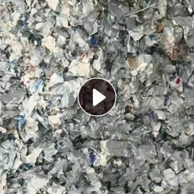 长期出售奶盒脱纸浆下来后的铝塑膜，月供400-500吨