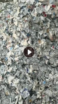长期出售奶盒脱纸浆下来后的铝塑膜,月供400-500吨