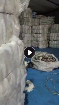 长期出售压包好的丝绵下脚料，丝绵，5天左右出9.6米一车