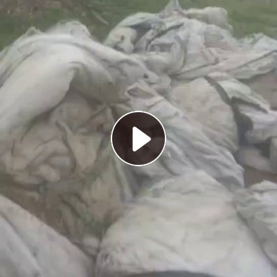 长期出售涤纶无纺布，无纺布边角料，现货三百吨左右