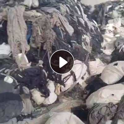 处理出售一批纯棉废纱，现货12吨，在湖北荆州
