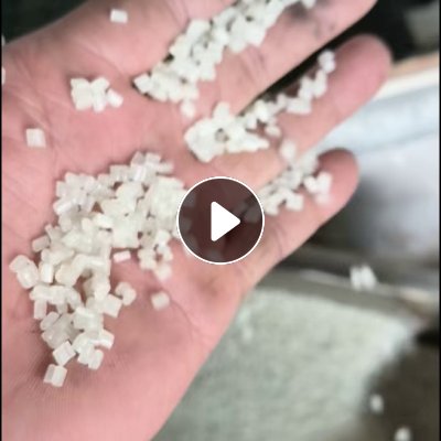 出售PP餐盒颗粒，过7层120目，长期有货