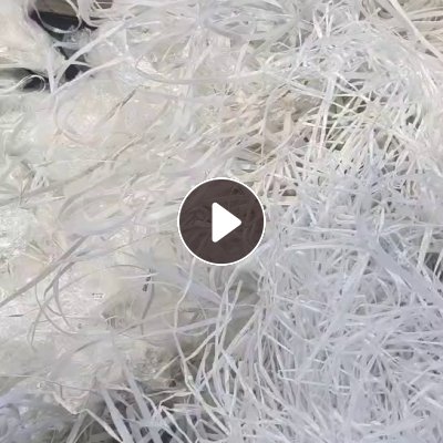 出售白色PP打包带废料，长期有货