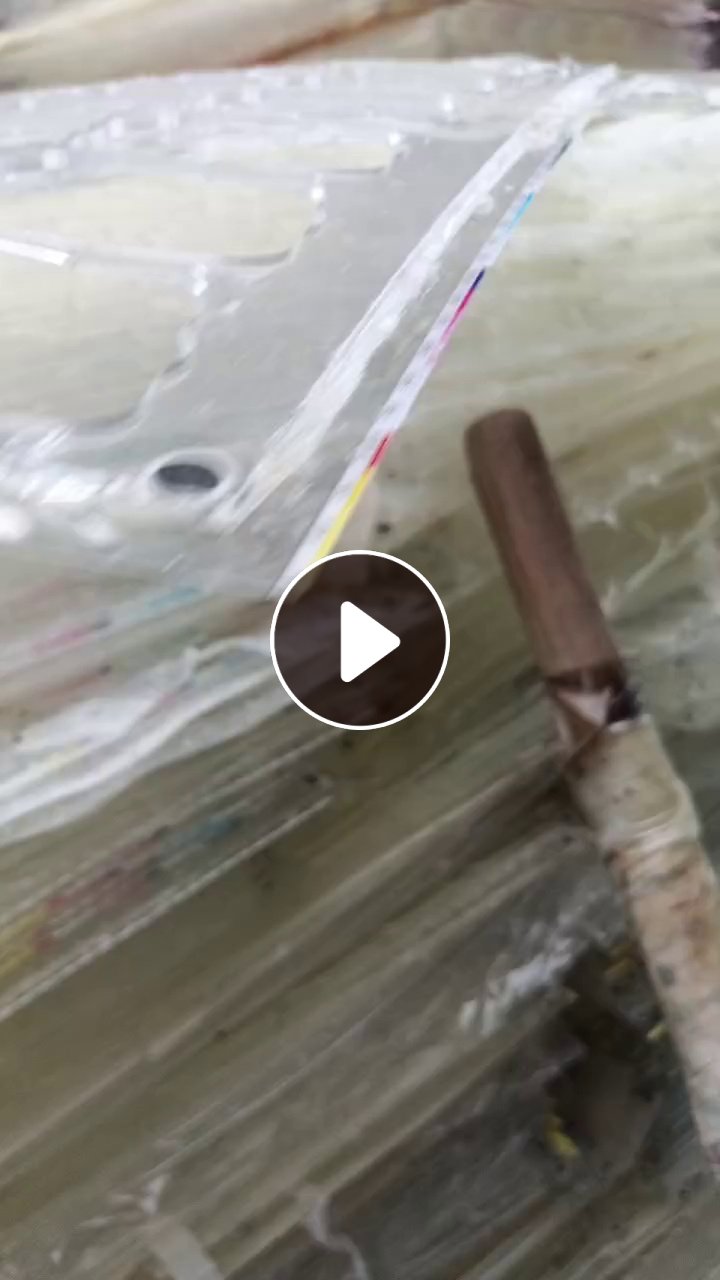 长期出售亚克力废料，带聚酯膜的