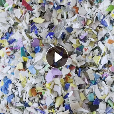破碎花乙塑料，可用于拔管 波纹管 造粒 可以直接上机