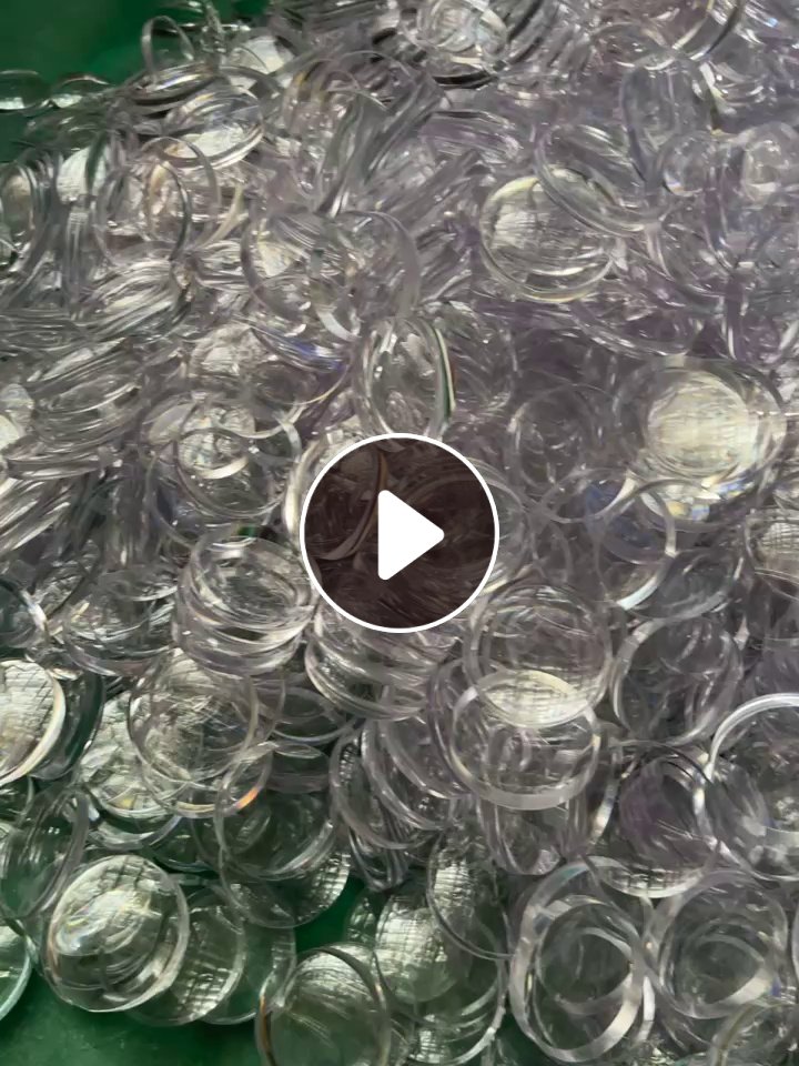 出售PC白透明镜片破碎料，高分子，可改性