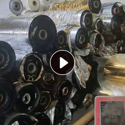 大量出售烫金膜卷筒料，现货70吨
