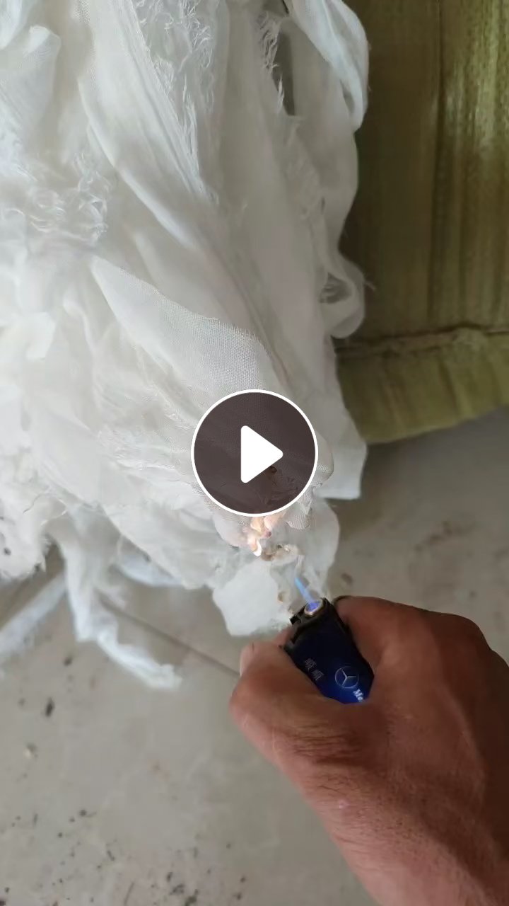 长期出售白色的涤纶废布，涤纶边角料，涤纶拉丝料，月供五六吨