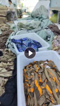长期出售丝巾下脚料，涤纶废布，涤纶边角料，月供10吨左右