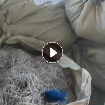 长期出售尼龙地毯丝，锦纶废丝，月供50-60吨，货在山东威海