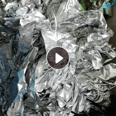 出售吨包内衬下来的铝塑膜炼油料，月供十几吨