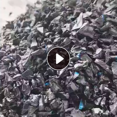 出售低压PE蓝蓝线管破碎料，一级PE管道破碎料