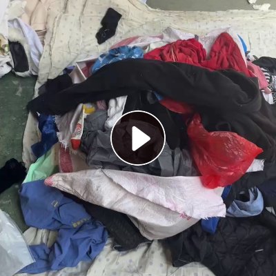 回收旧衣服黑料，装修垃圾分拣料，建筑垃圾，燃烧料