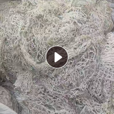 长期出售涤纶安全网下来的边角料，涤纶废丝，工业丝