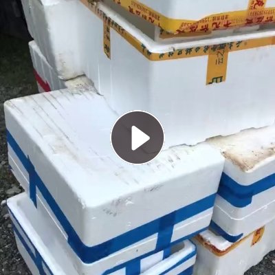 出售泡沫箱废料