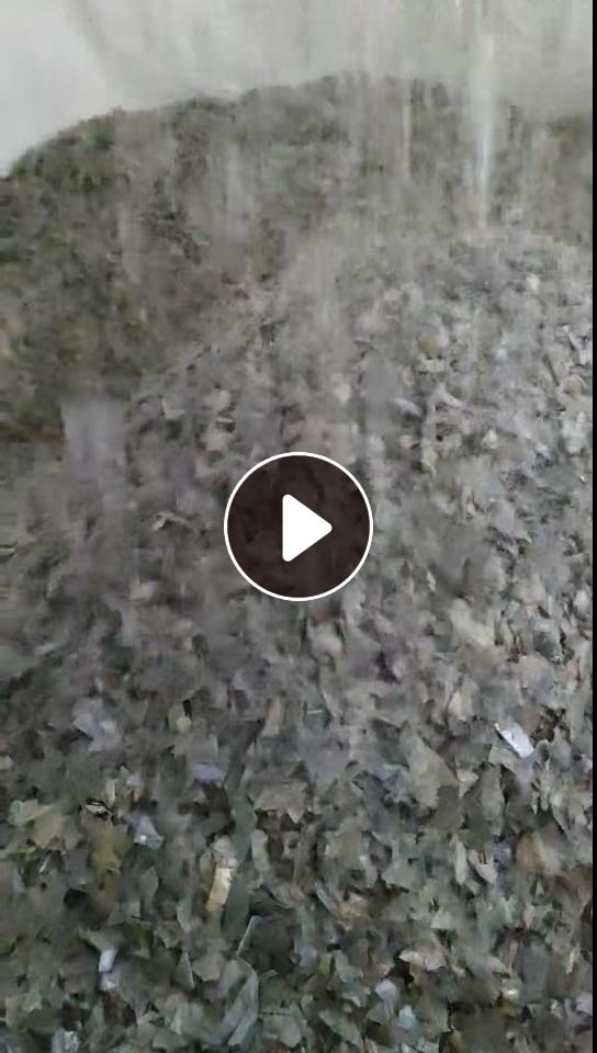 长期出售PVC铝材膜破碎料，PVC铝合金包装膜破碎料
