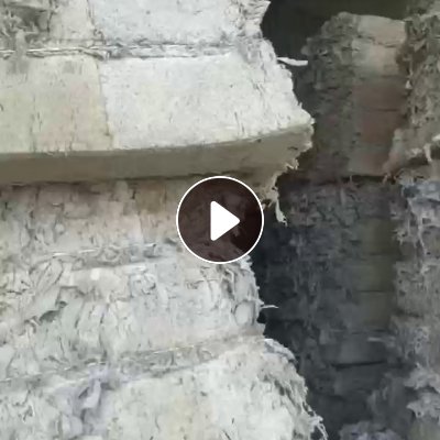 长期出售水洗破碎好的涤纶过滤布，现货10多吨