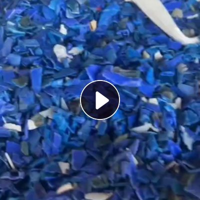 长期出售原生小蓝桶破碎料，现货够车发走