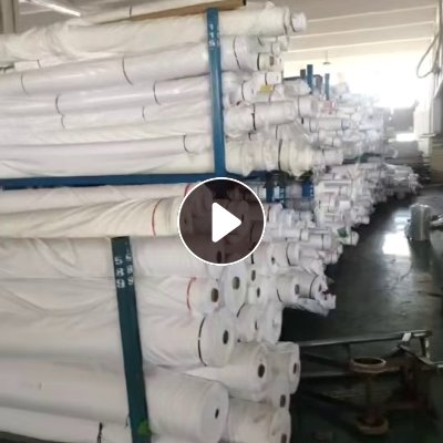 现货处理一批库存漂白梭织涤纶布，幅宽2.45-2.6-1.9克重75-85，磨毛布增白，现货120吨