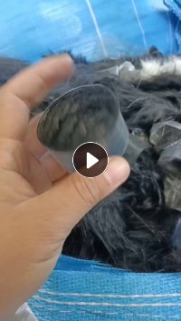 长期出售PBT复合PET废丝,假的眼睫毛废料,有白色和黑色,现货有15-16吨,货在山东青岛