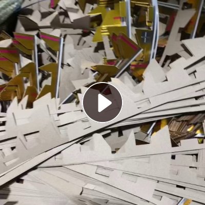 长期出售带膜的元宝纸边角料