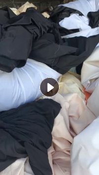 长期出售杂色的涤纶大块布,涤纶浆布,涤纶开花料,涤纶废布,月供50吨