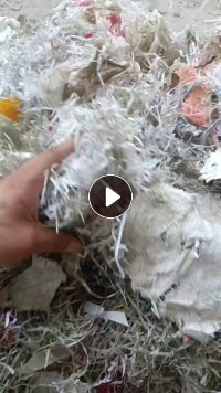 长期大量出售建筑垃圾分类出来的塑料袋子破碎料，没有灰尘，炼油用，出5个油